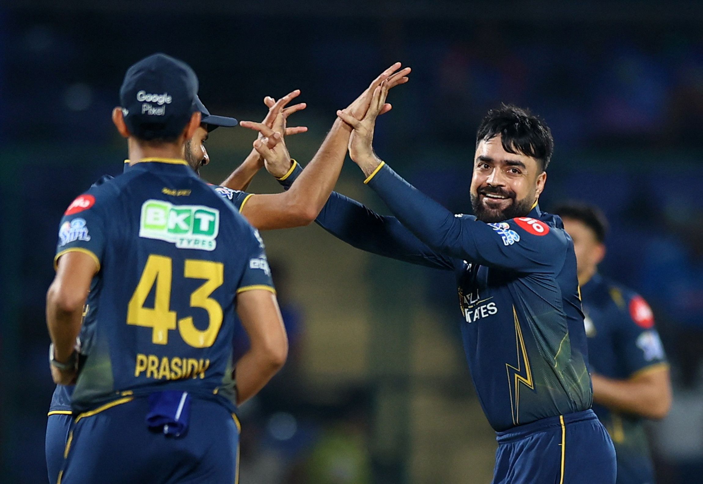 13: Rashid Khan, Bowler, Gujarat Titans (GT) addressed a press conference after Match 14 of TATA Indian Premier League (IPL) 2026