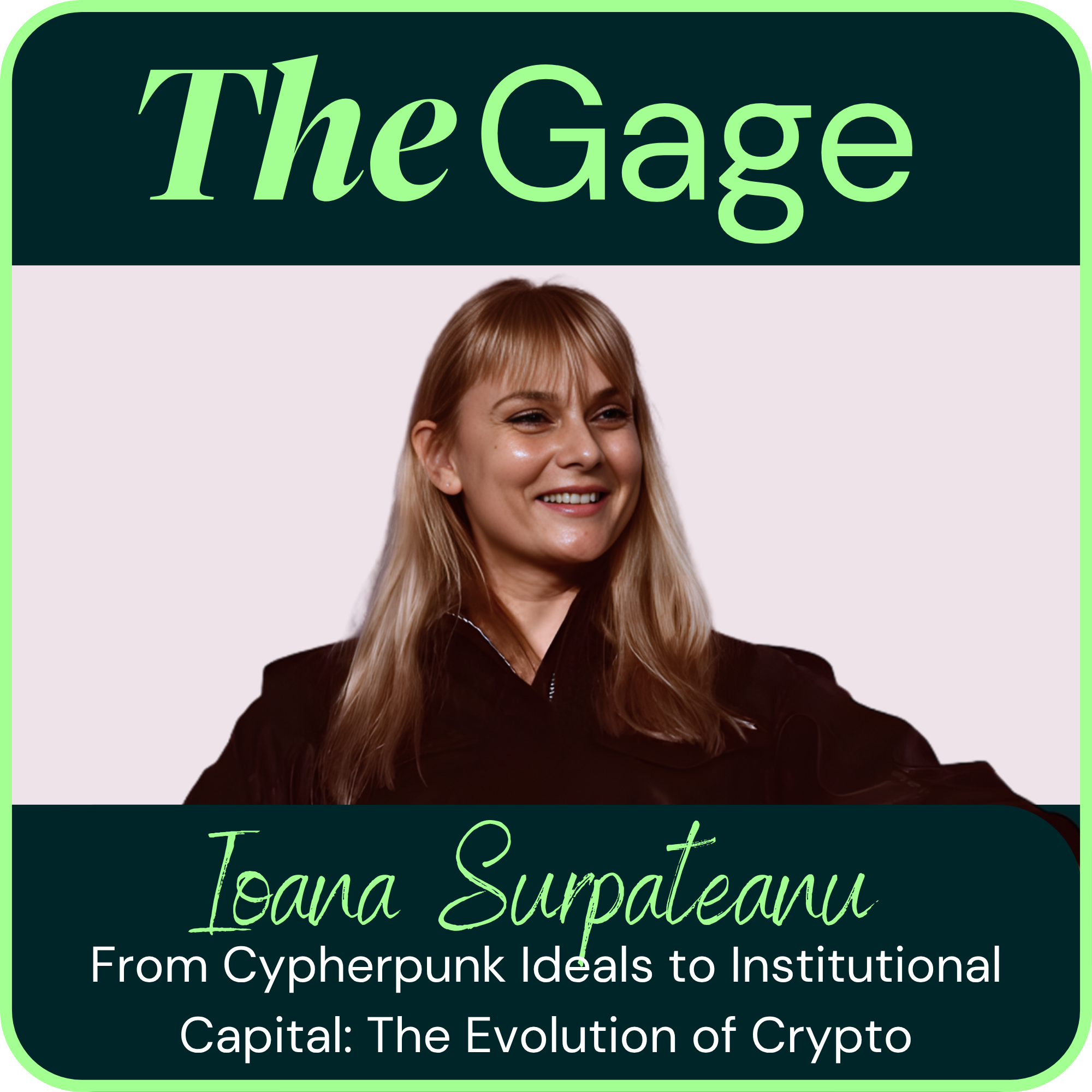 Episode 41 - From Cypherpunk Ideals to Institutional Capital: The Evolution of Crypto