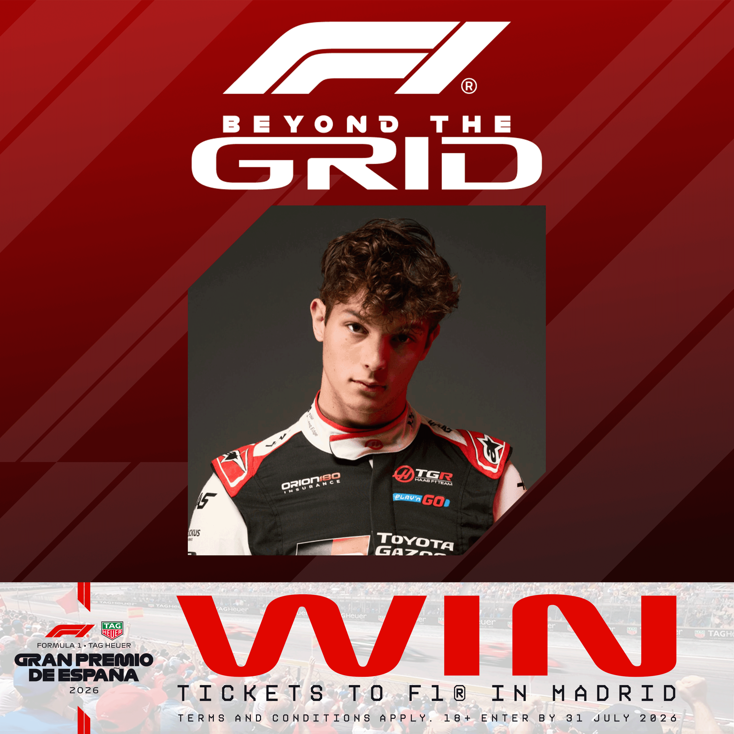 Ollie Bearman: High hopes with Haas + Ferrari