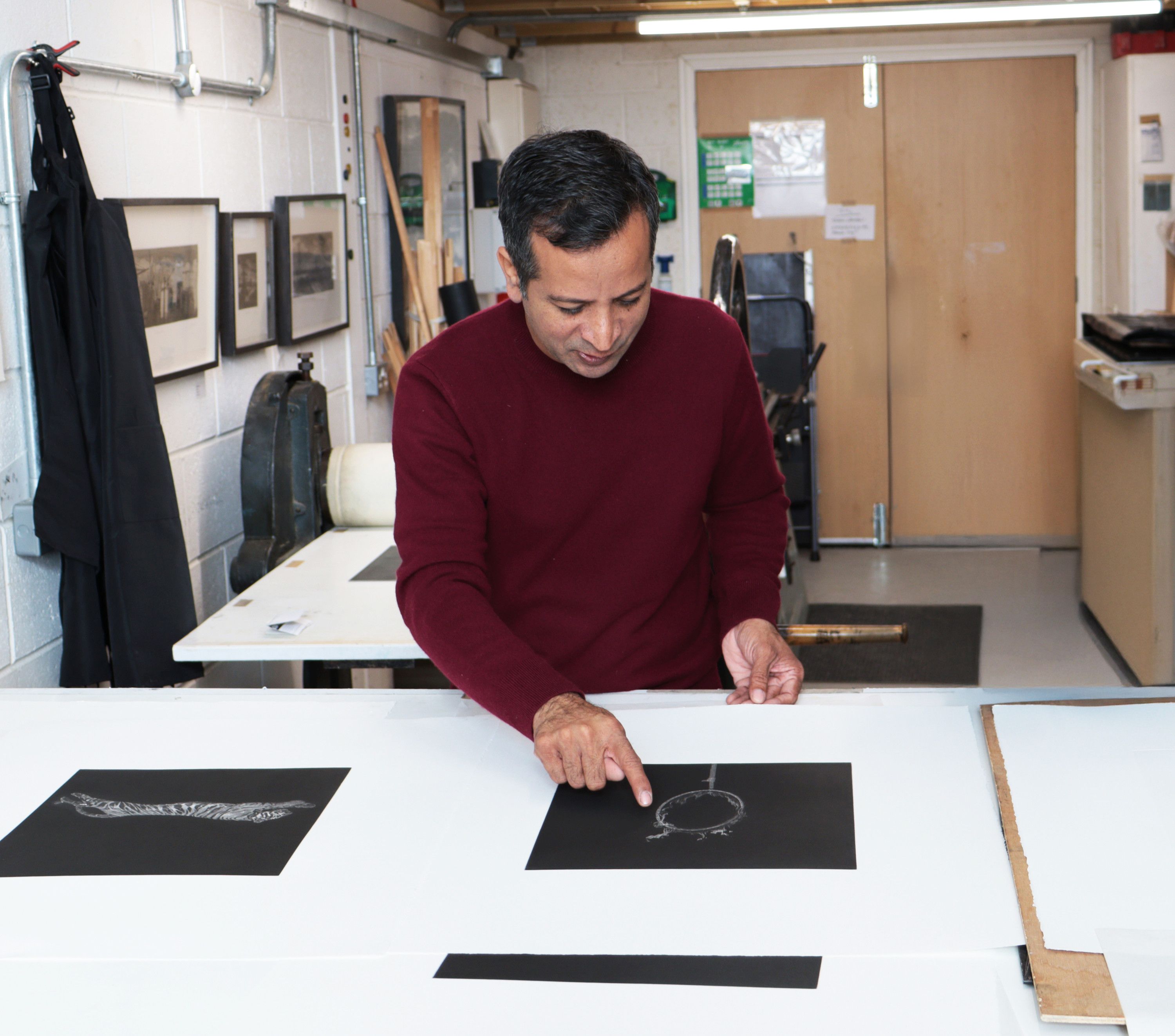 13: Ali Kazim: The contemporary artist on his intricate watercolours and prints and taking inspiration from the art and history of the Indian subcontinent.
