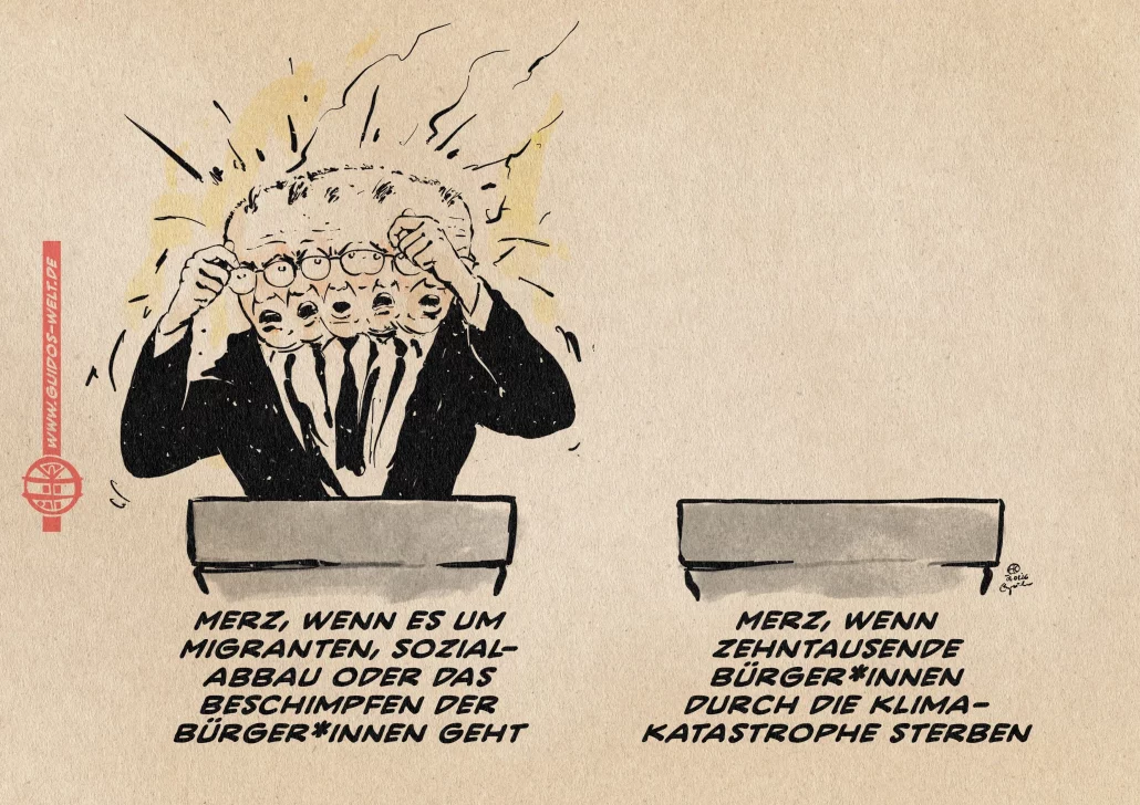 Prioritäten.
https://cartoons.guido-kuehn.de/der-fuehrungsdefizitaere/
📸 Guido Kühn