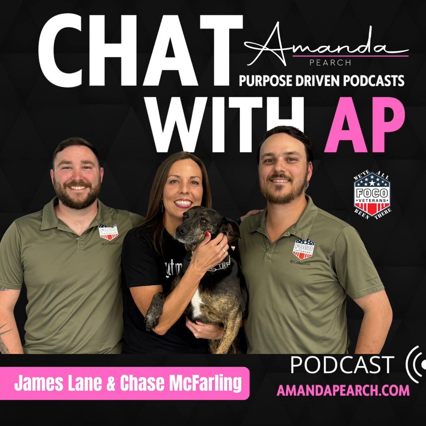 FOCO Veterans Founders, James Lane & Chase McFarling, chat with Amanda Pearch