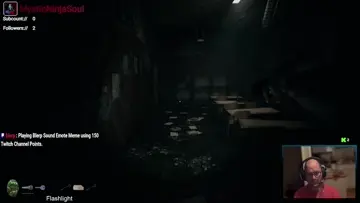 run from scary thing