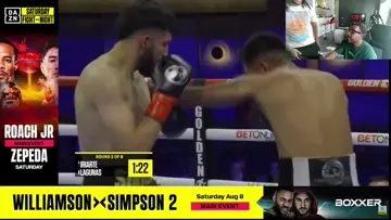 Bros watching the fights 