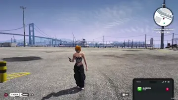 He's got a gun!