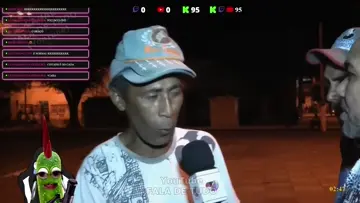 um peixe até no react do Marginal