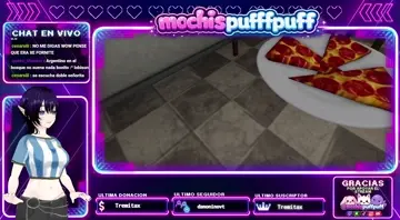 Se ahogaba con la pizza XDDDDDDD