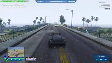 Full sending to the water