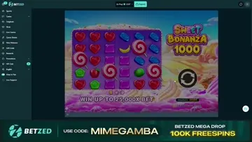1000x on sweet bonanza!