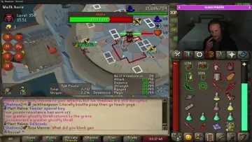 @netwvrk doing some tricks (@grimosrs gets blamed)