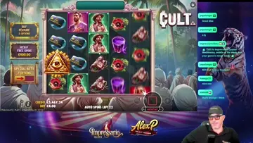 AlexP 208x BIG WIN playing The cult.