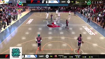 6’11 center doing work