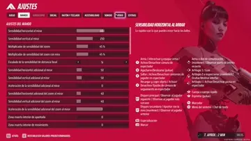 CONFIGURACIÓN THE FINALS 🍧AGOSTO