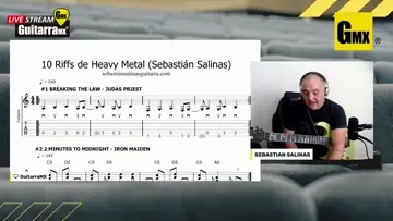 Ejemplos de Riffs Heavy Metal del WEBINARIO: Guita