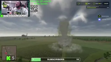 TWISTER HITS MICHIGAN FARM