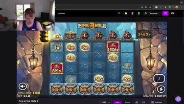 W MAX WIN ON FIRE IN THE HOLE 3