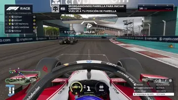 vuelta de formacion