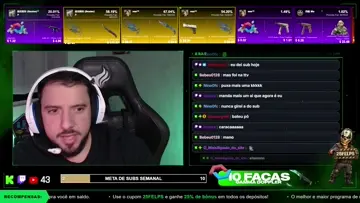 Opa amanhã tem live