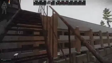 He didn't watch out on the roof 