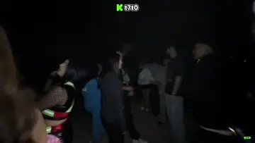 lil kid at a party 