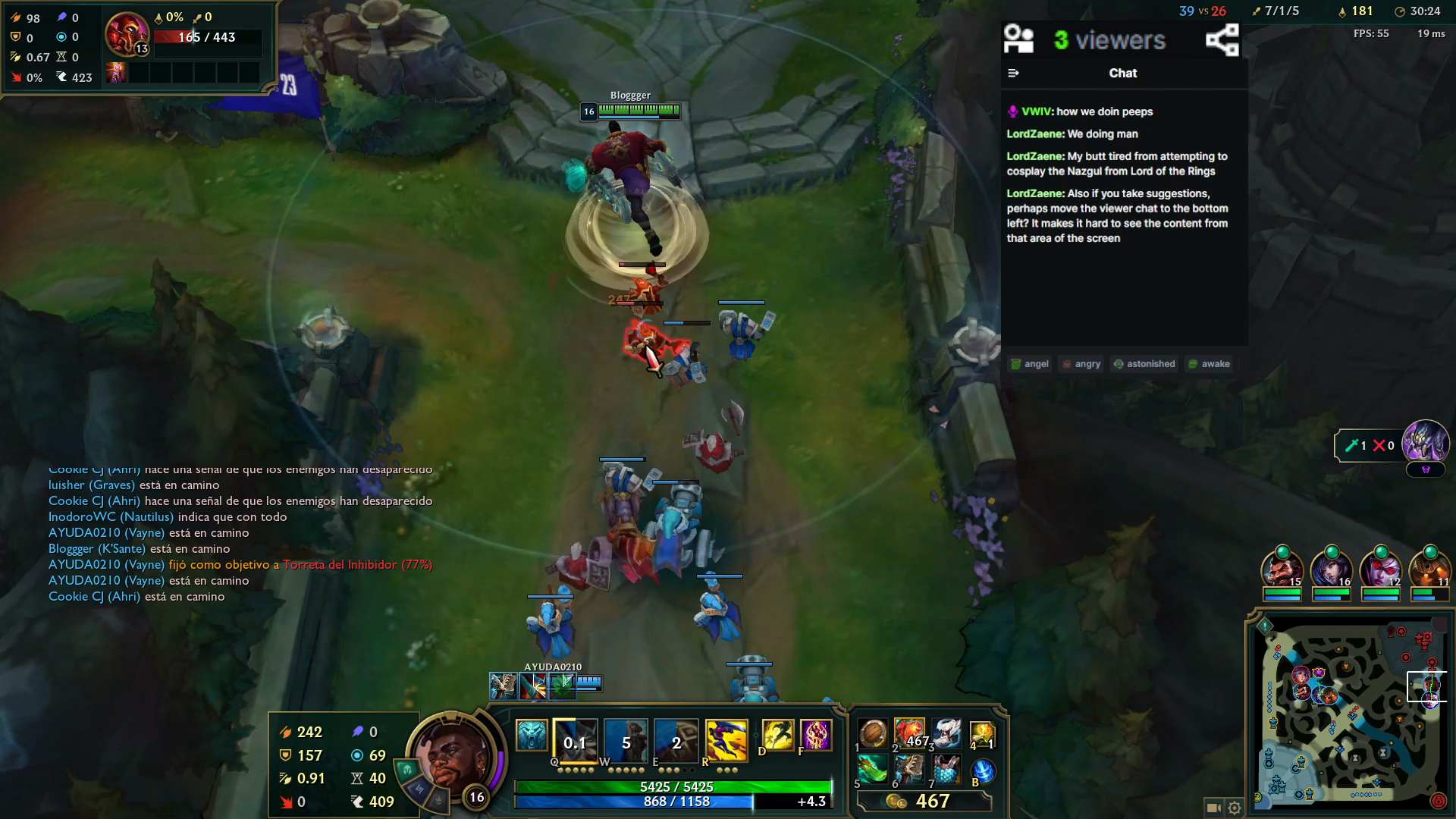 Super Epic Combo K'Sante!