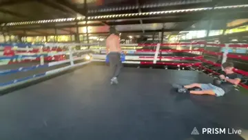 BK gets RKO’d by a ring