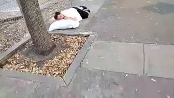 Hampton Brandon blessed by Brother Banks member