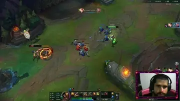 Primera jugada del calvo.