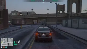 river gets run over