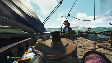 he hit my ship