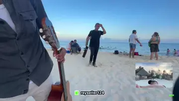 asi son los dias de playa en el caribe mexicano 😁