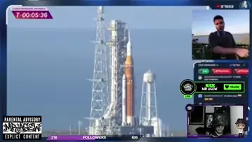 Lanzamiento del Artemis 2 - a5 minutos :D