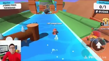 gano partida de stumble con la musica al palo