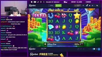 magic piggy almost max win