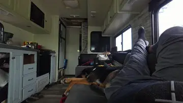 FRIDGE FALLS OVER IN RV 😈