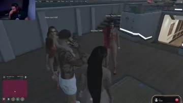 surrounded by bad bitches