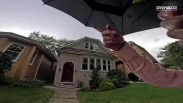 Romanian Woman Shows Diseased Neighbors House