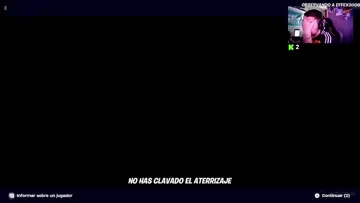 caída