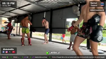 Deepak Kick fail (broken rib)