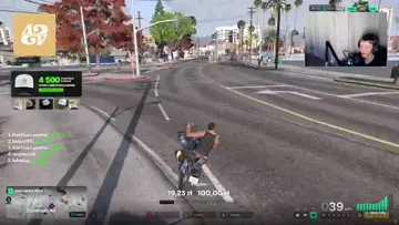 wyjebka z motoru