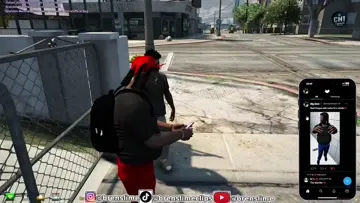 Big Bam and Lil Ro kicking having good talks