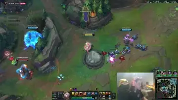 Leona dando Tp para sair