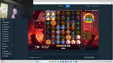 insane win on fire portals
