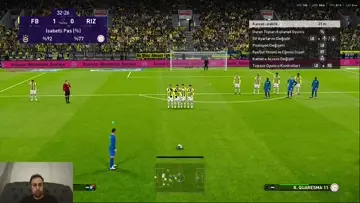 pes21 de bala göte ilk frikik golü