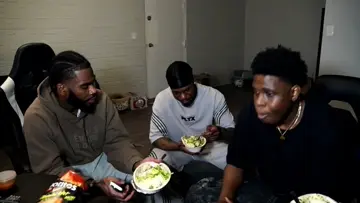 NAH WHY THEY EATING BRO FOOD