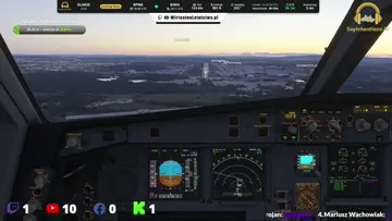 Airbus A330-300 od iniBuilds ląduje w Gatwick
