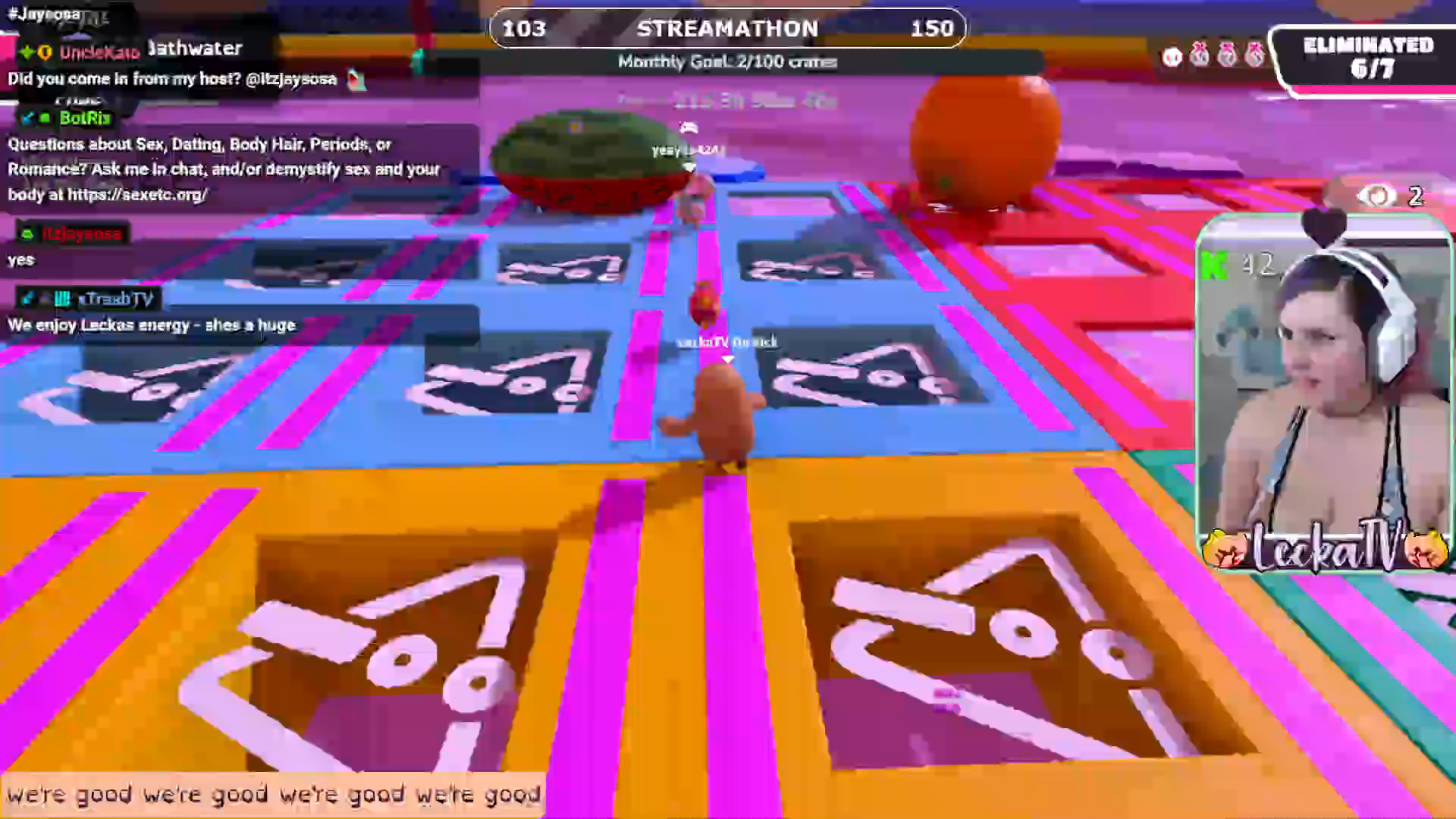 !dix Falling for YOU (games w/ viewers!) | Clip