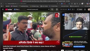 paparazzi bolta in  cockroach Janata Party