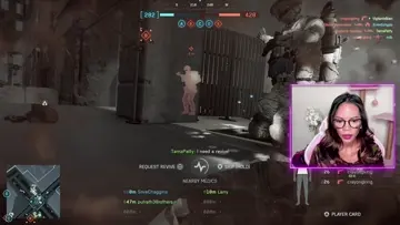 Screaming medic too much