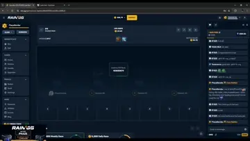 1.4k Win on Rain.gg!! Crazy Stuff!!